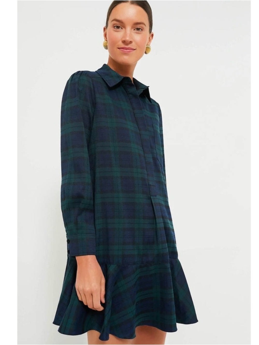 TUCKERNUCK Blackwatch Callahan Shirt Dress Size XL - Picture 3 of 10